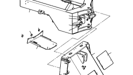 Блокирующая штанга рамы 1126 914 C1 Komatsu