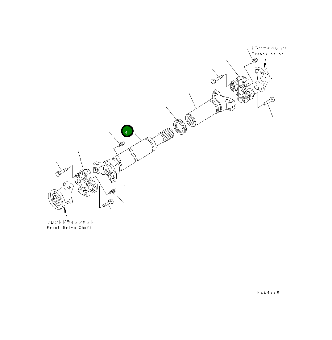 Вилка 421-20-22720 Komatsu