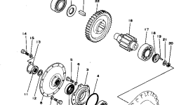 Вал 12F-27-12220 Komatsu