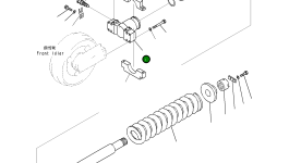 Вилка 209-30-55111 Komatsu