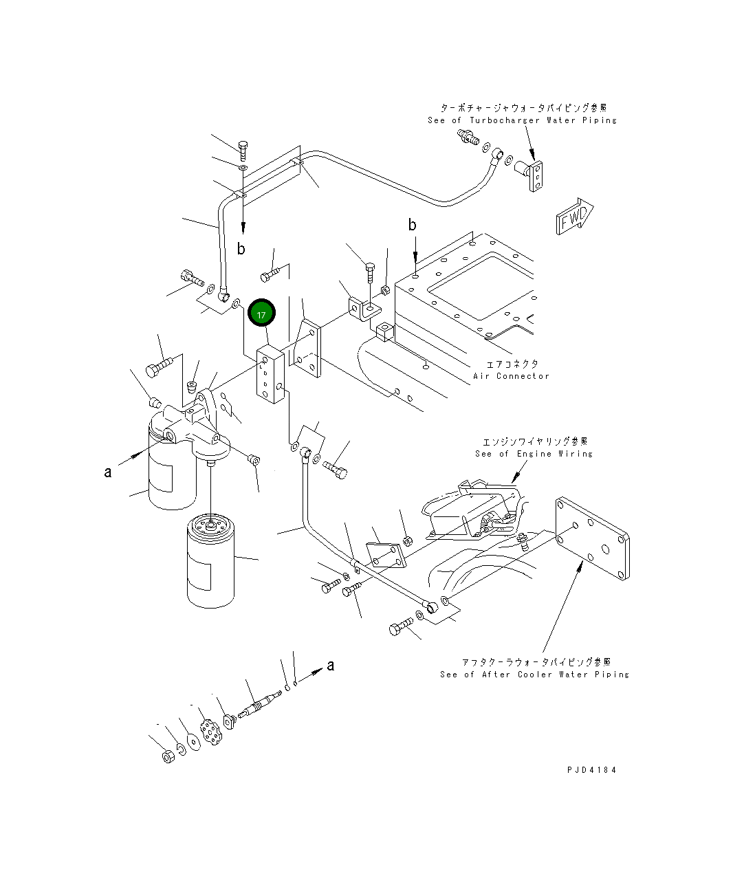 Адаптер 6215-61-7740 Komatsu