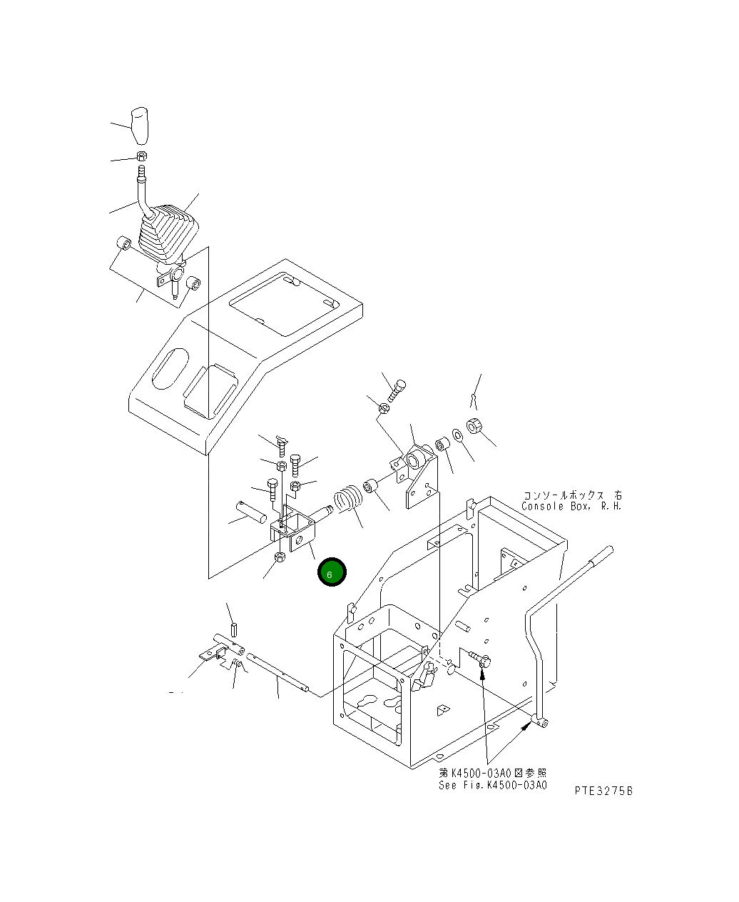 Вилка 418-43-28330 Komatsu
