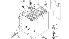 Бак 208-04-D5112 Komatsu