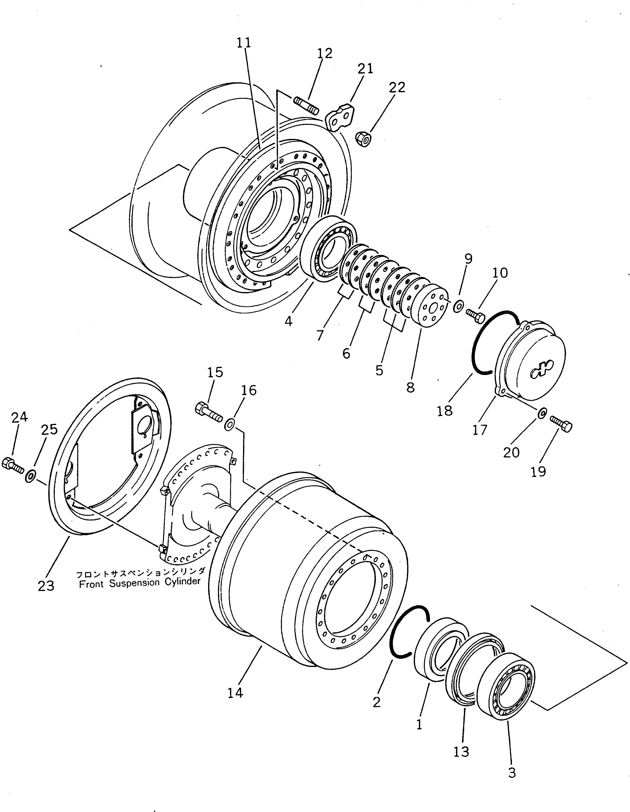 Барабан 569-27-41310 Komatsu