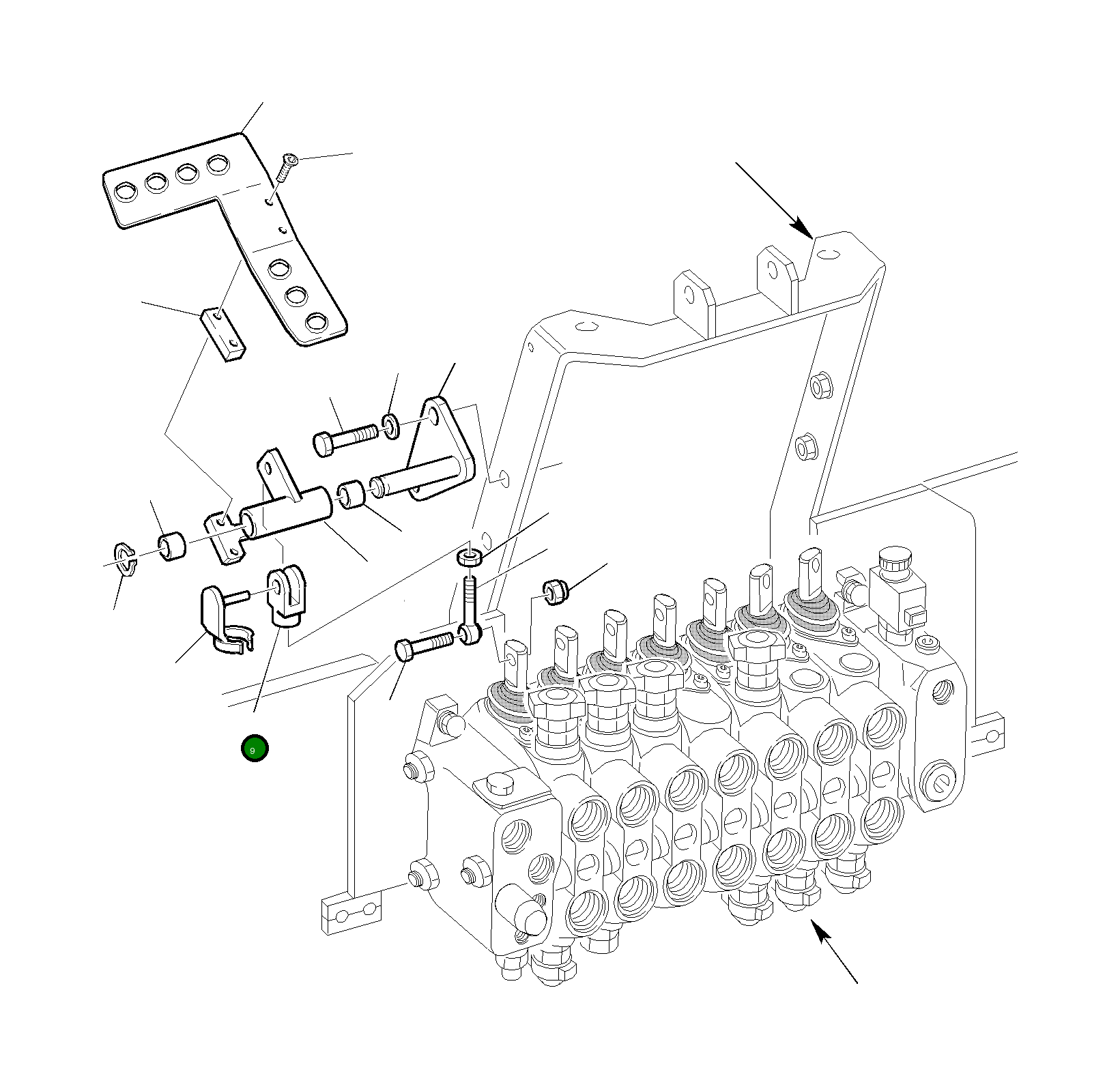 Вилка 802720020 Komatsu