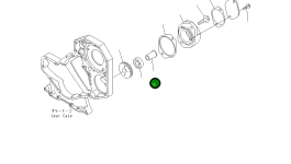 Вал 6732-21-3450 Komatsu