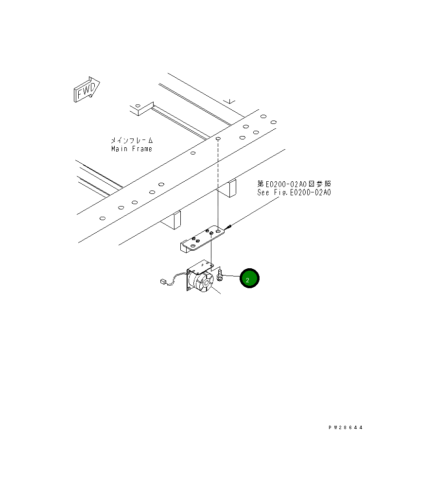 Винт 01023-10514 Komatsu