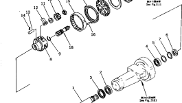 Вал 418-22-12421 Komatsu