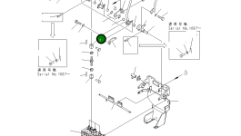 Вилка 10B-43-11330 Komatsu