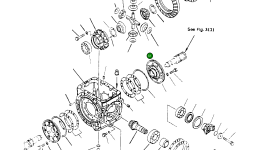 Вал 421-22-11440 Komatsu