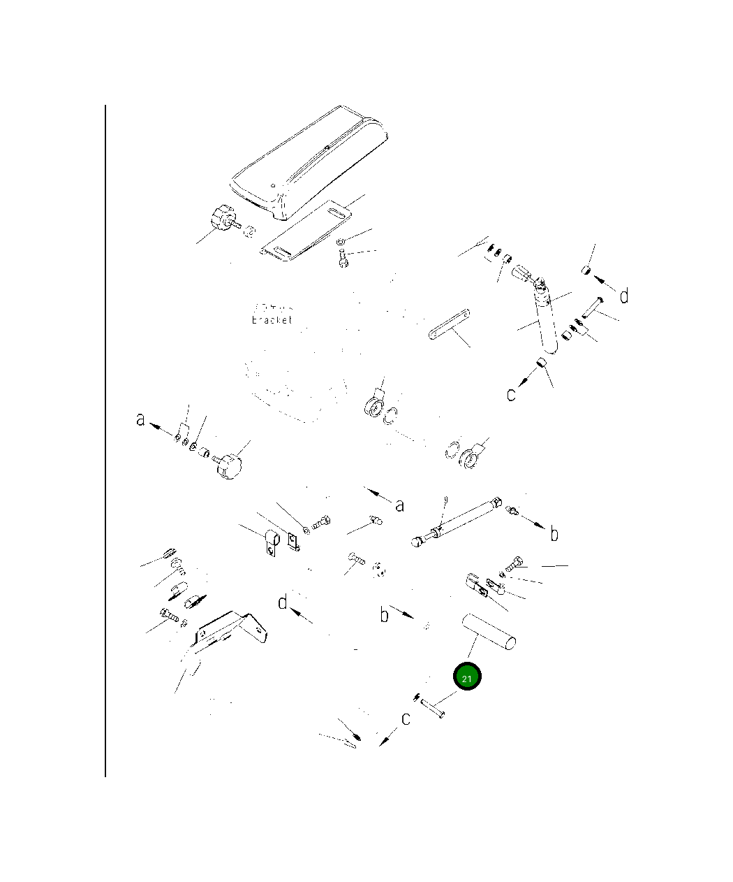Вал 425-S33-4150 Komatsu