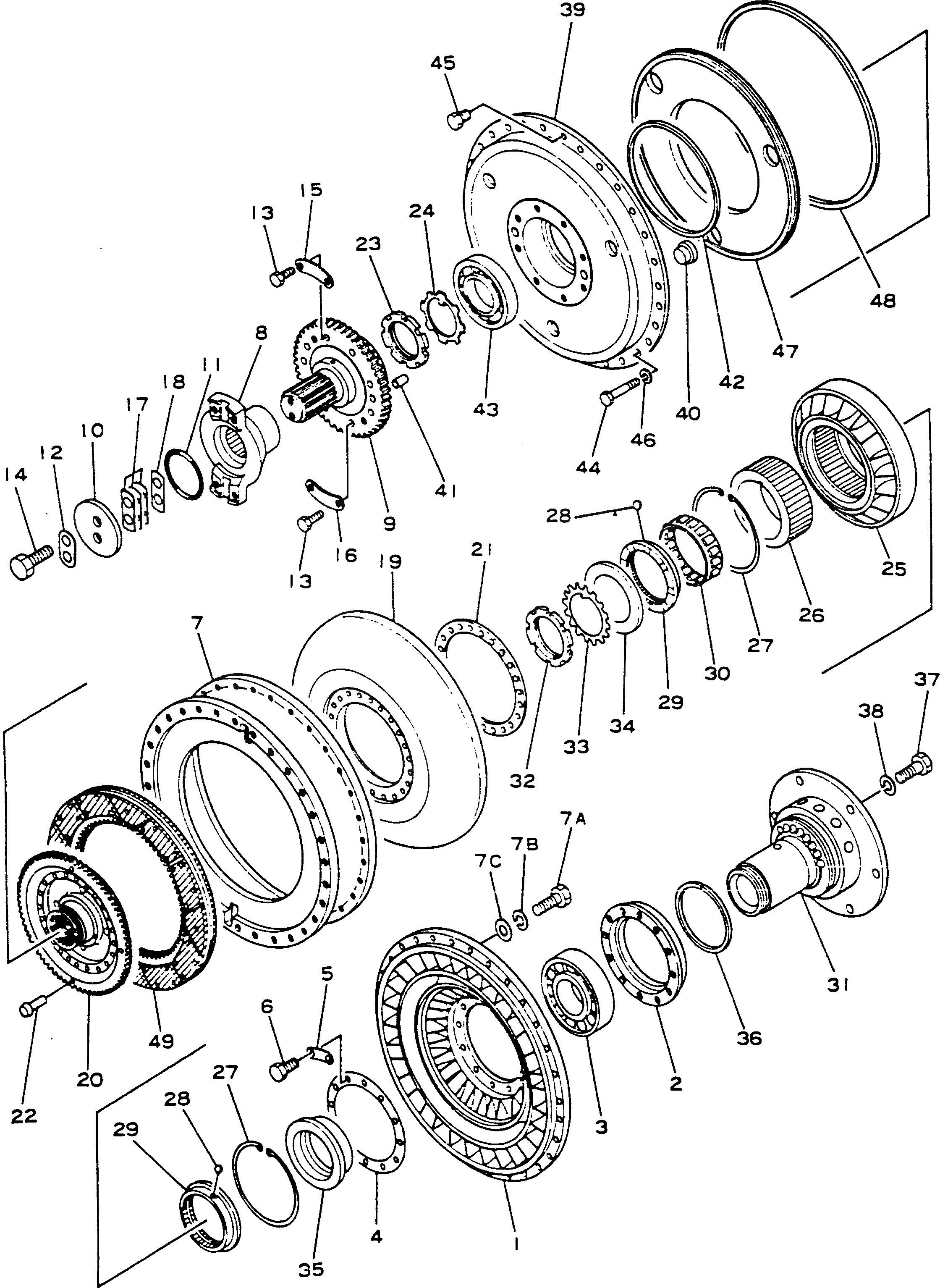 Вал 566-13-32521 Komatsu