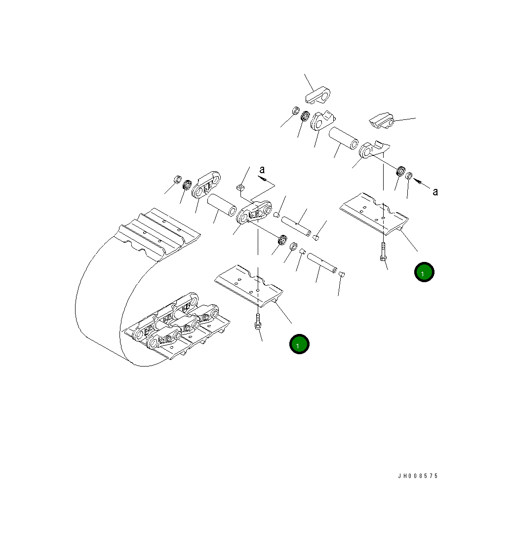 Башмак 177-32-11710 Komatsu