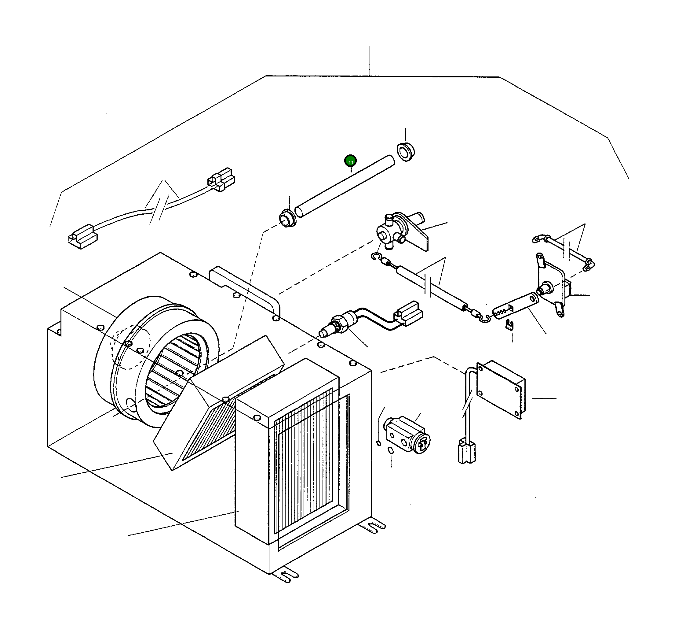 Вал 421-S62-HP06 Komatsu