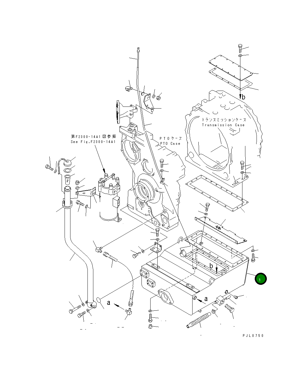 Бак 198-49-51112 Komatsu
