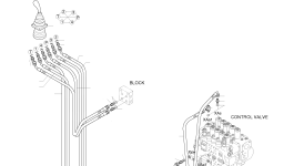 Болт M8X1.25X100 S0557353 Komatsu