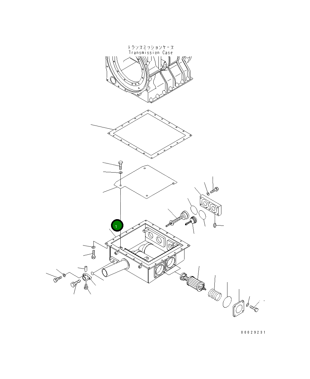Бак 567-15-41552 Komatsu