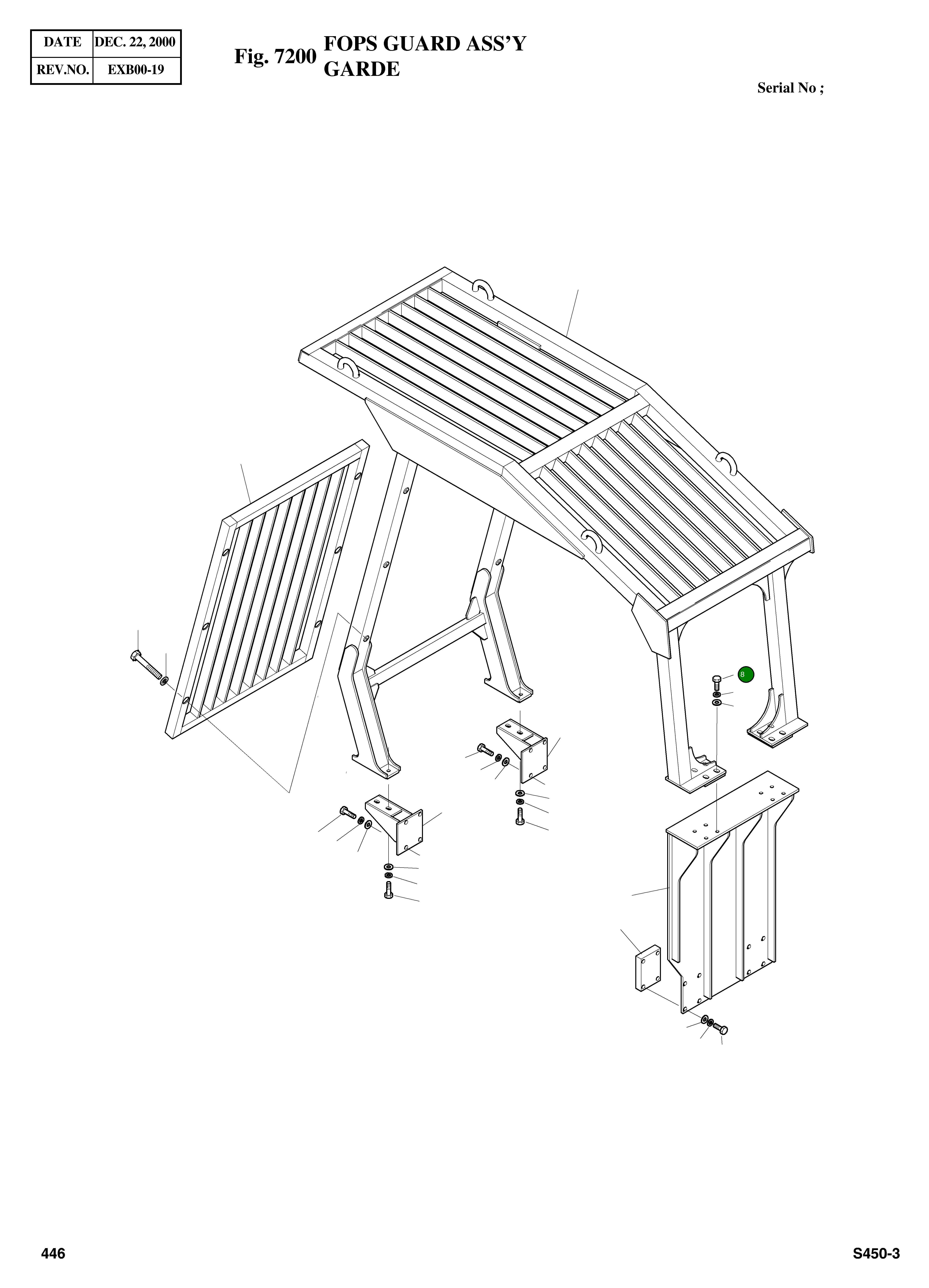 Болт M16X2.0X50 S0565251 Komatsu