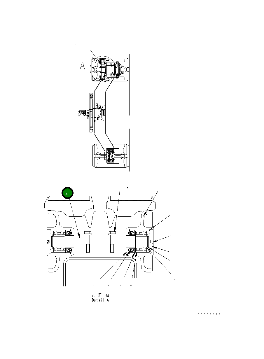 Вал 10P-30-11160 Komatsu