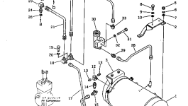Опора 232-44-54820 Komatsu