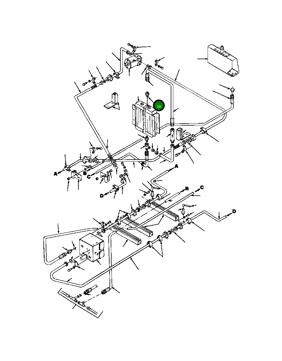 Адаптер 144 061 Komatsu
