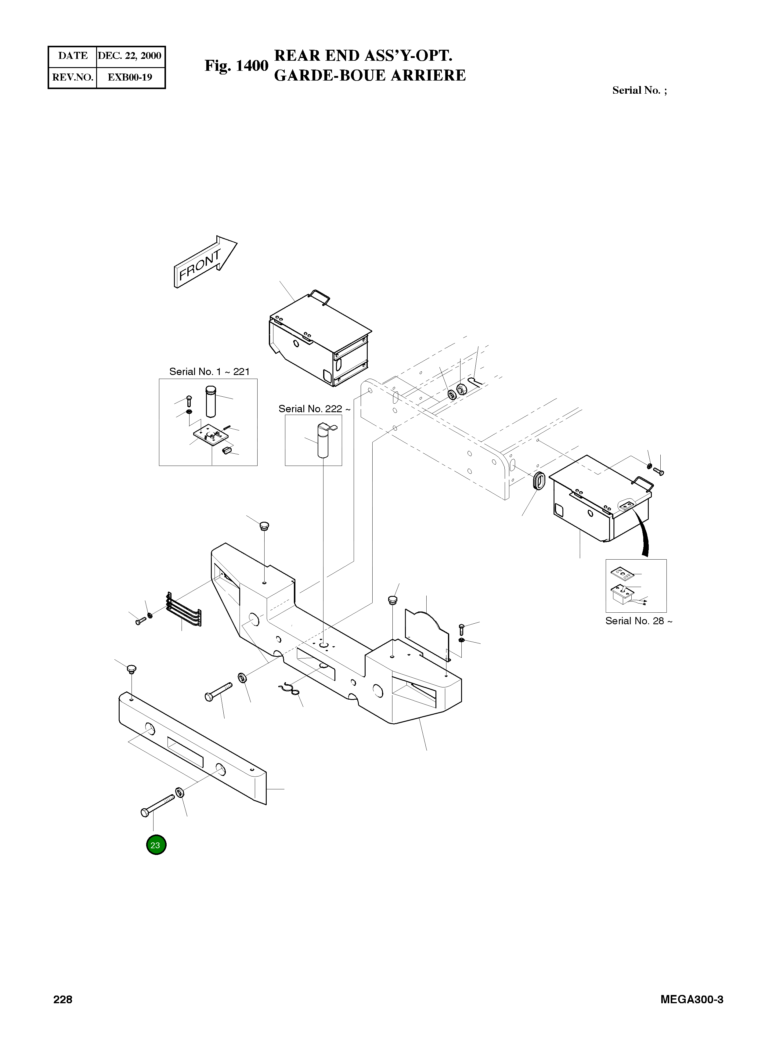 Болт M39X3.0X391 2120-1246D5 Komatsu