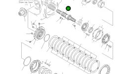 Вал 19M-22-11573 Komatsu