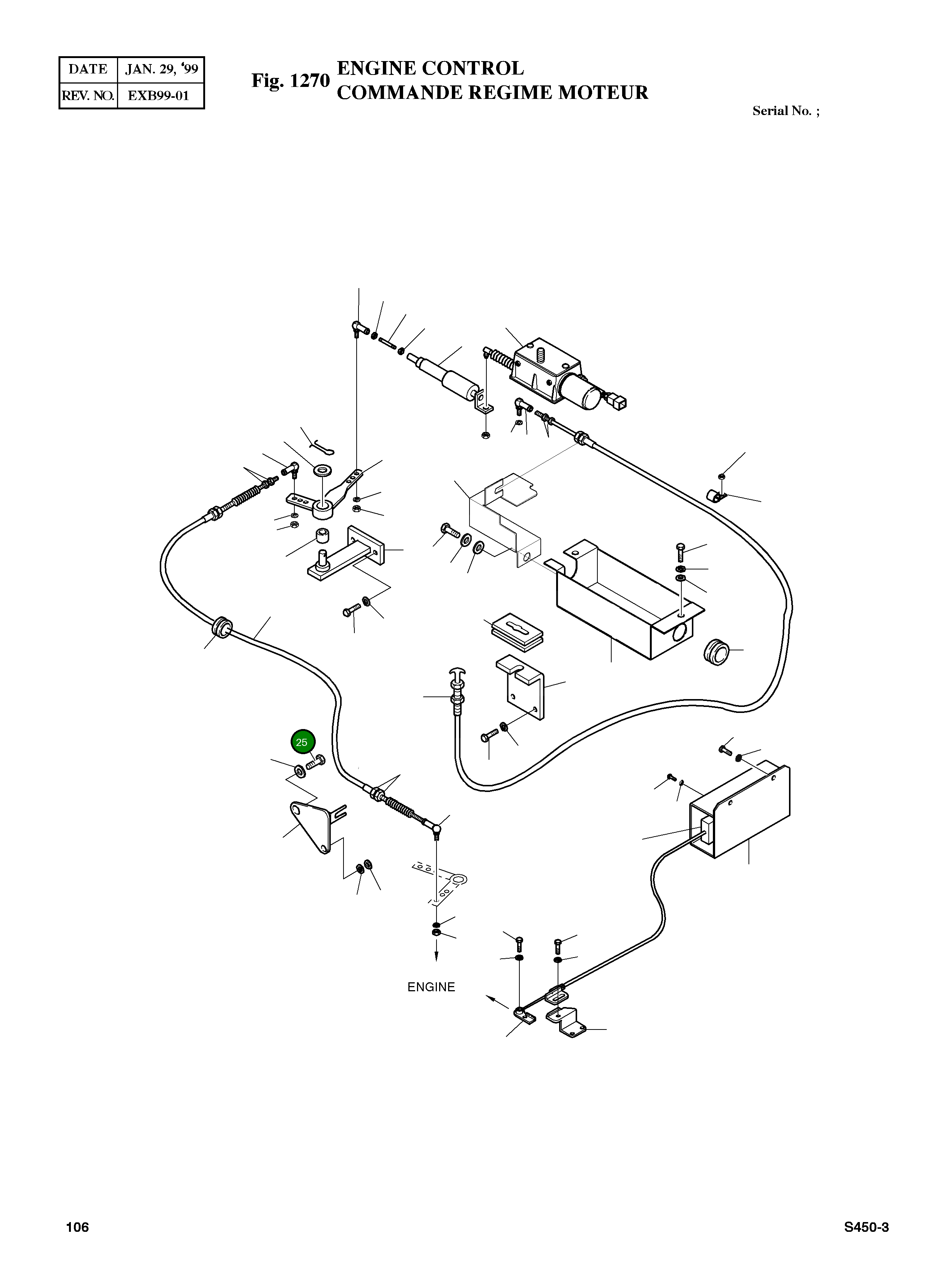 Болт M16X2.0X20 S0520851 Komatsu