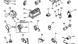 Винт 01212-40416 Komatsu