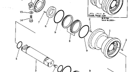 Проставка 208-30-11671 Komatsu