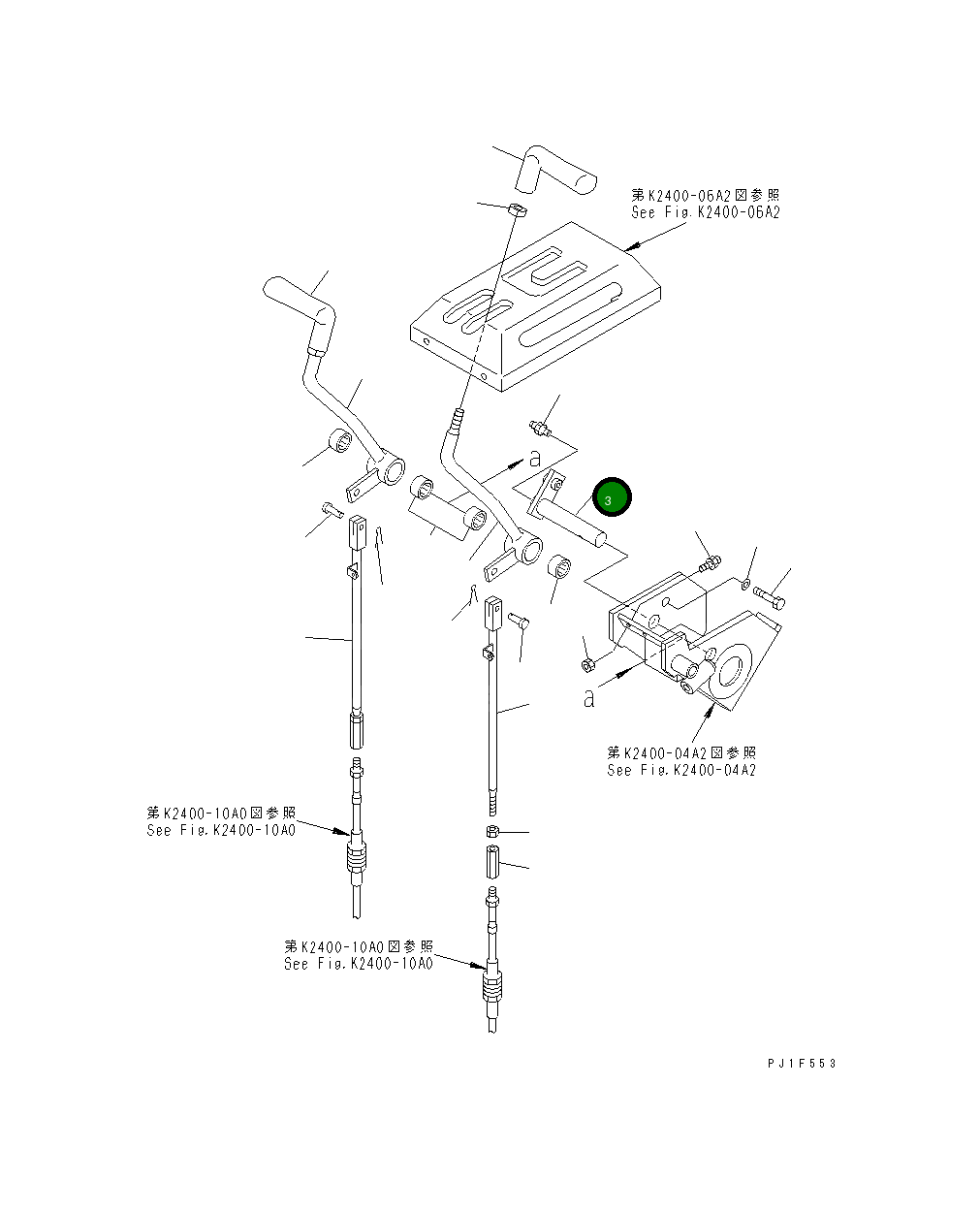 Вал 154-43-42510 Komatsu