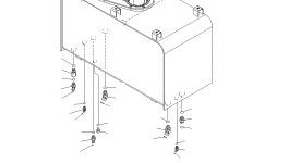 Бак 421-60-45110 Komatsu
