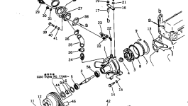 Вентилятор охлаждения (для EG80) 600-613-0580 Komatsu
