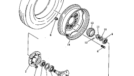 Вал M720181707060 Komatsu
