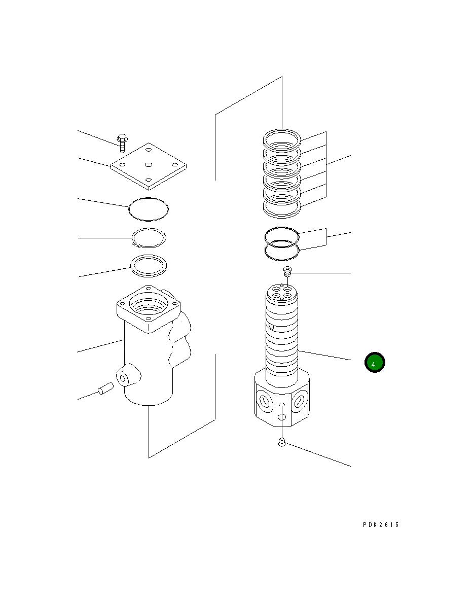 Вал 703-06-92131 Komatsu
