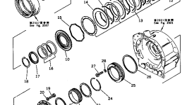 Роликовый подшипник 06000-22212 Komatsu