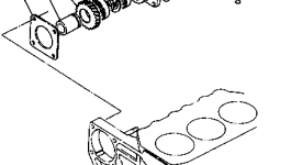 Вал YM129354-26400 Komatsu