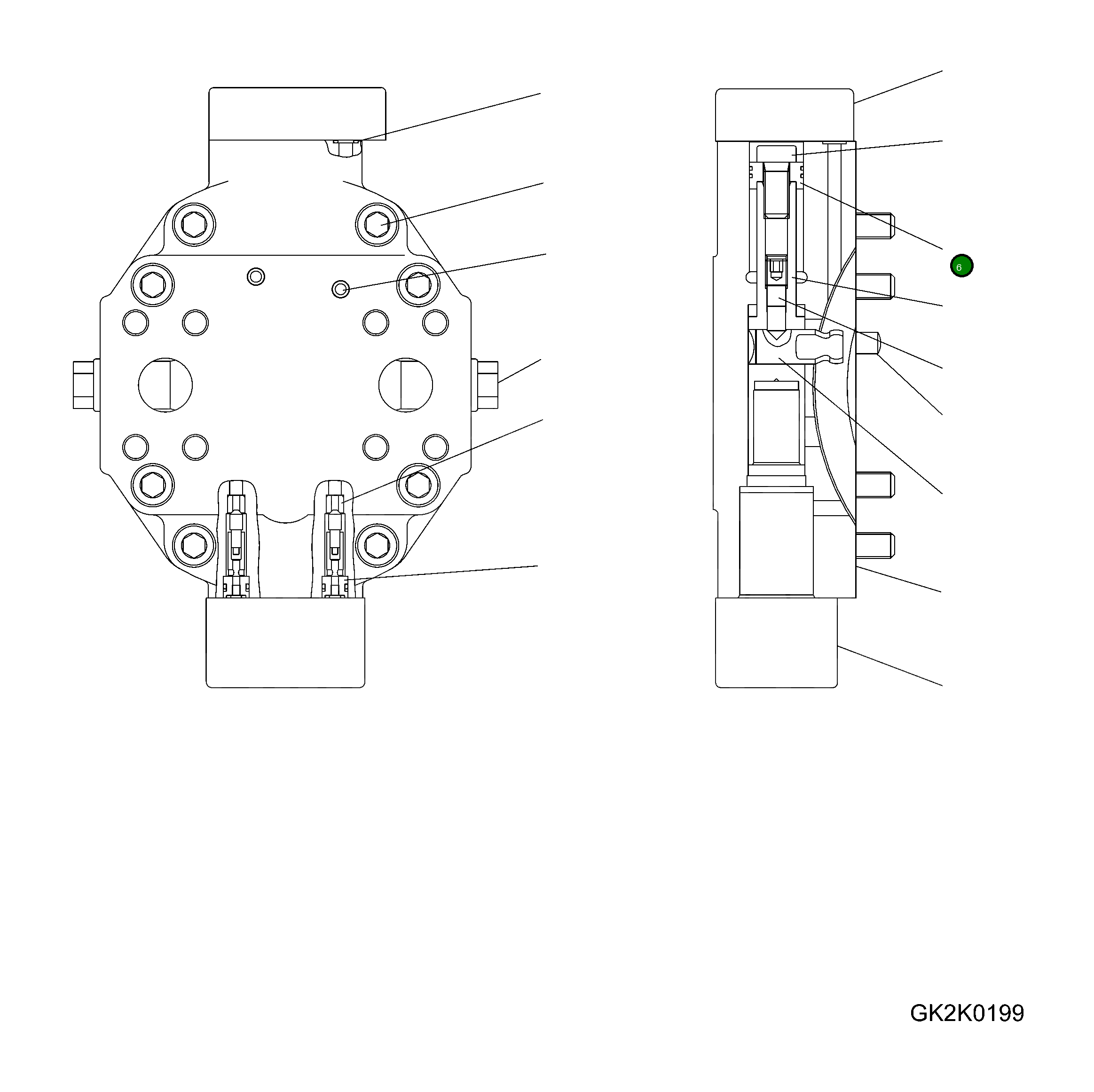 Барабан 418-18-H0P09 Komatsu