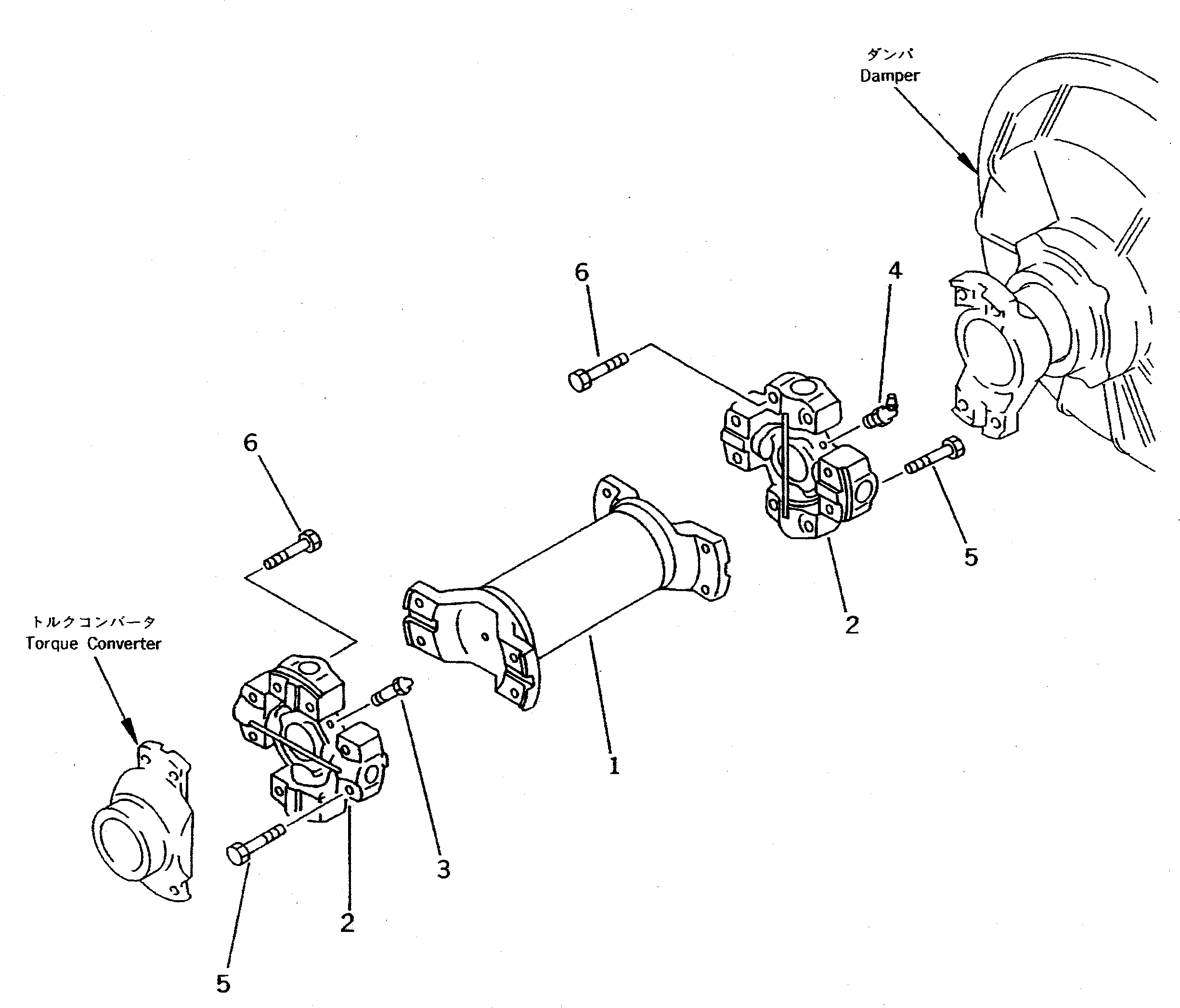 Вилка 427-20-11650 Komatsu