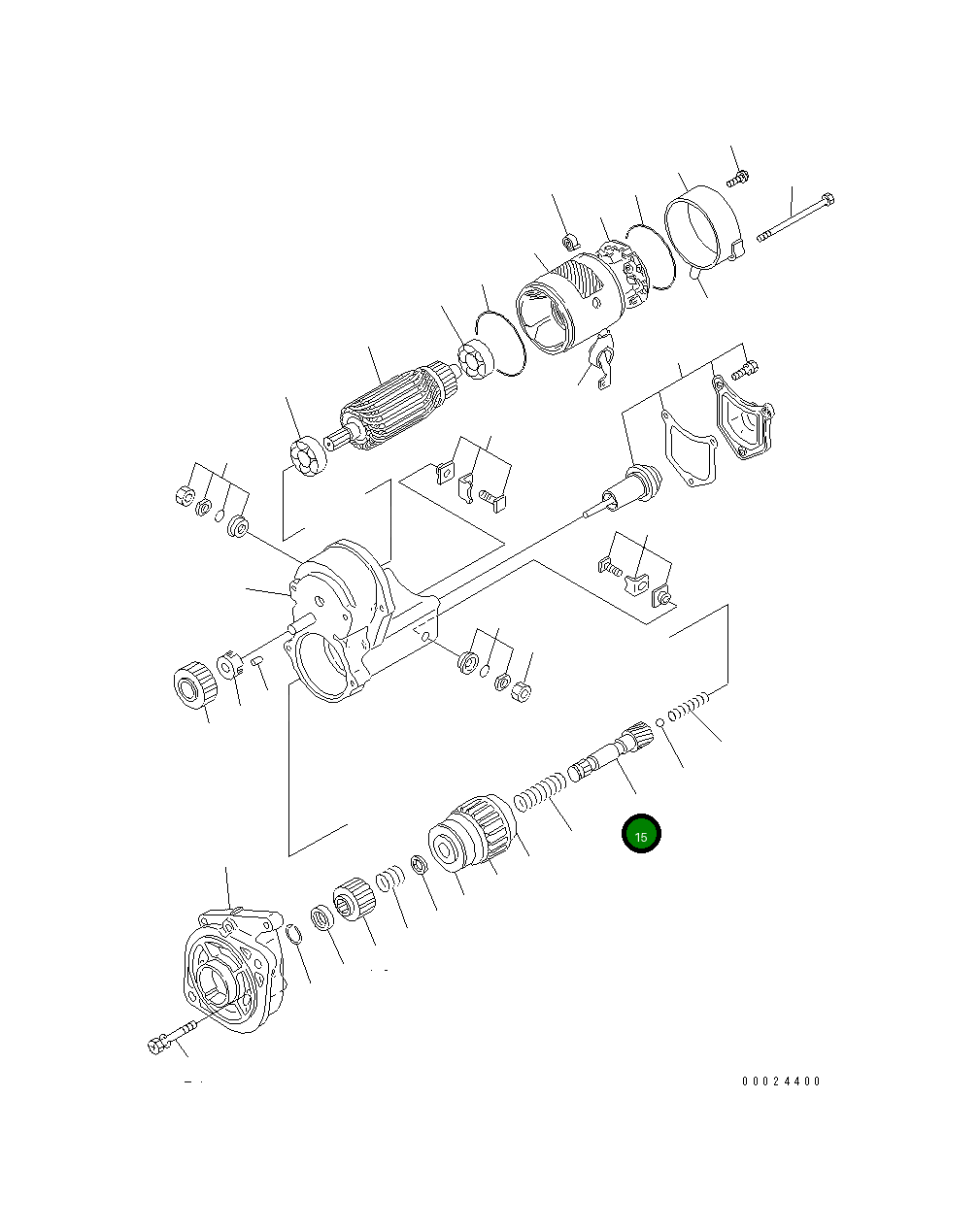 Вал 456-278 Komatsu