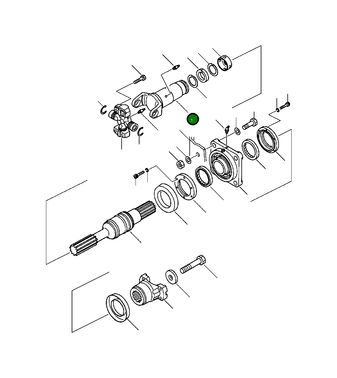 Вилка 419-20-13720 Komatsu