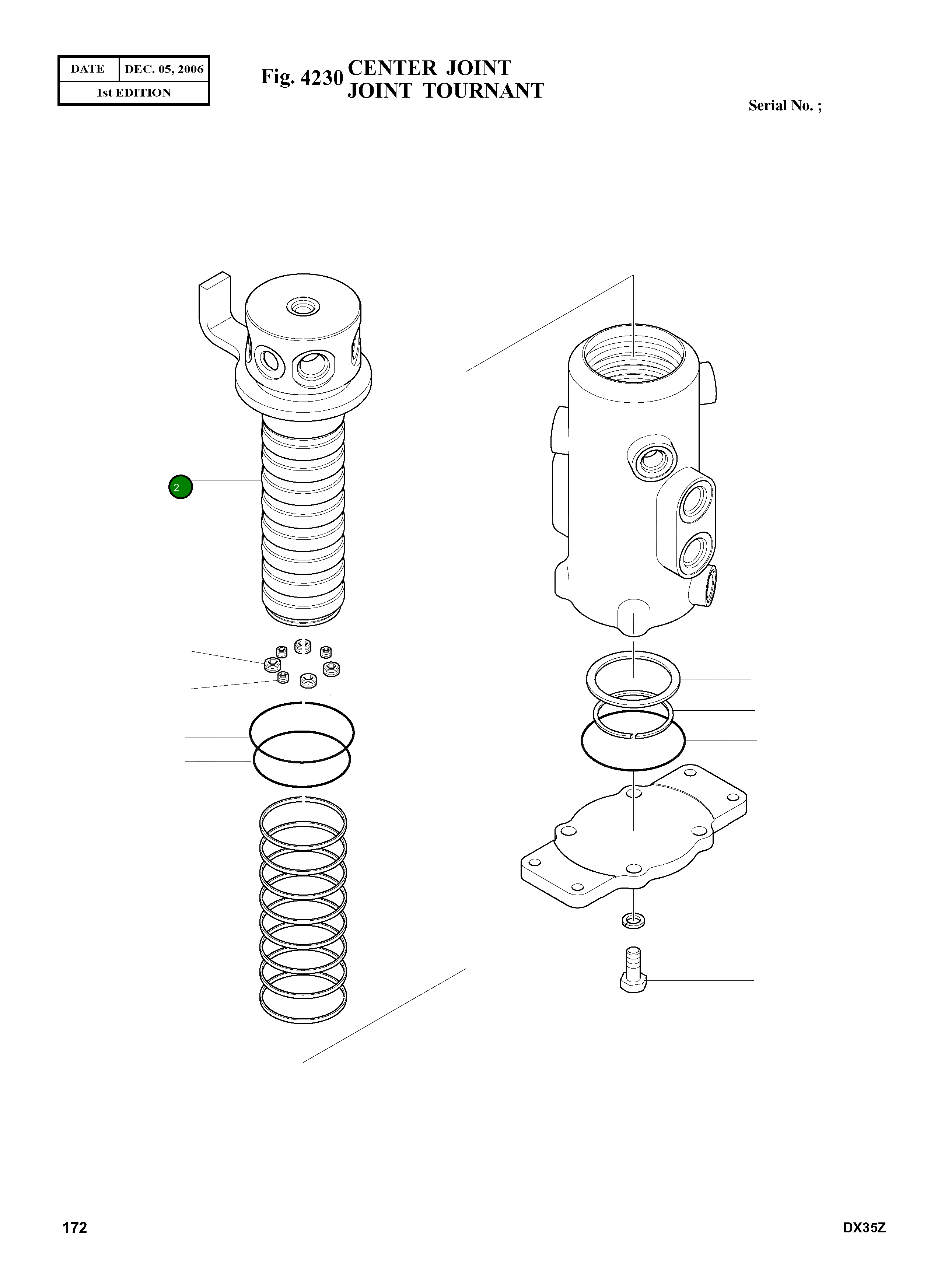 Вал K1025478 Komatsu