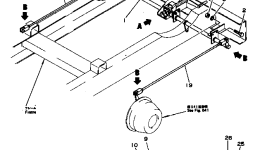 Вал M720230107321 Komatsu