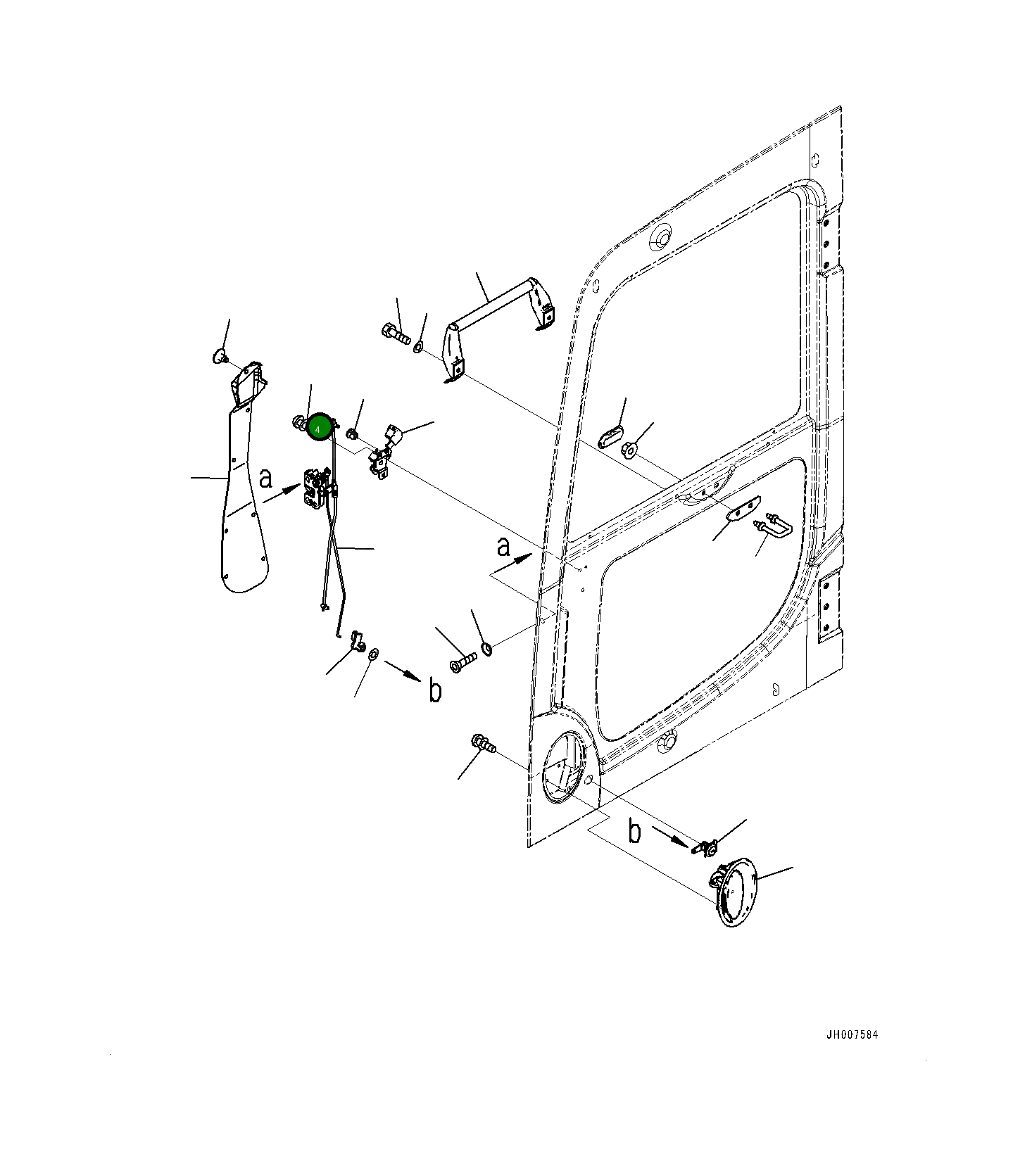 Винт 0102310612 Komatsu