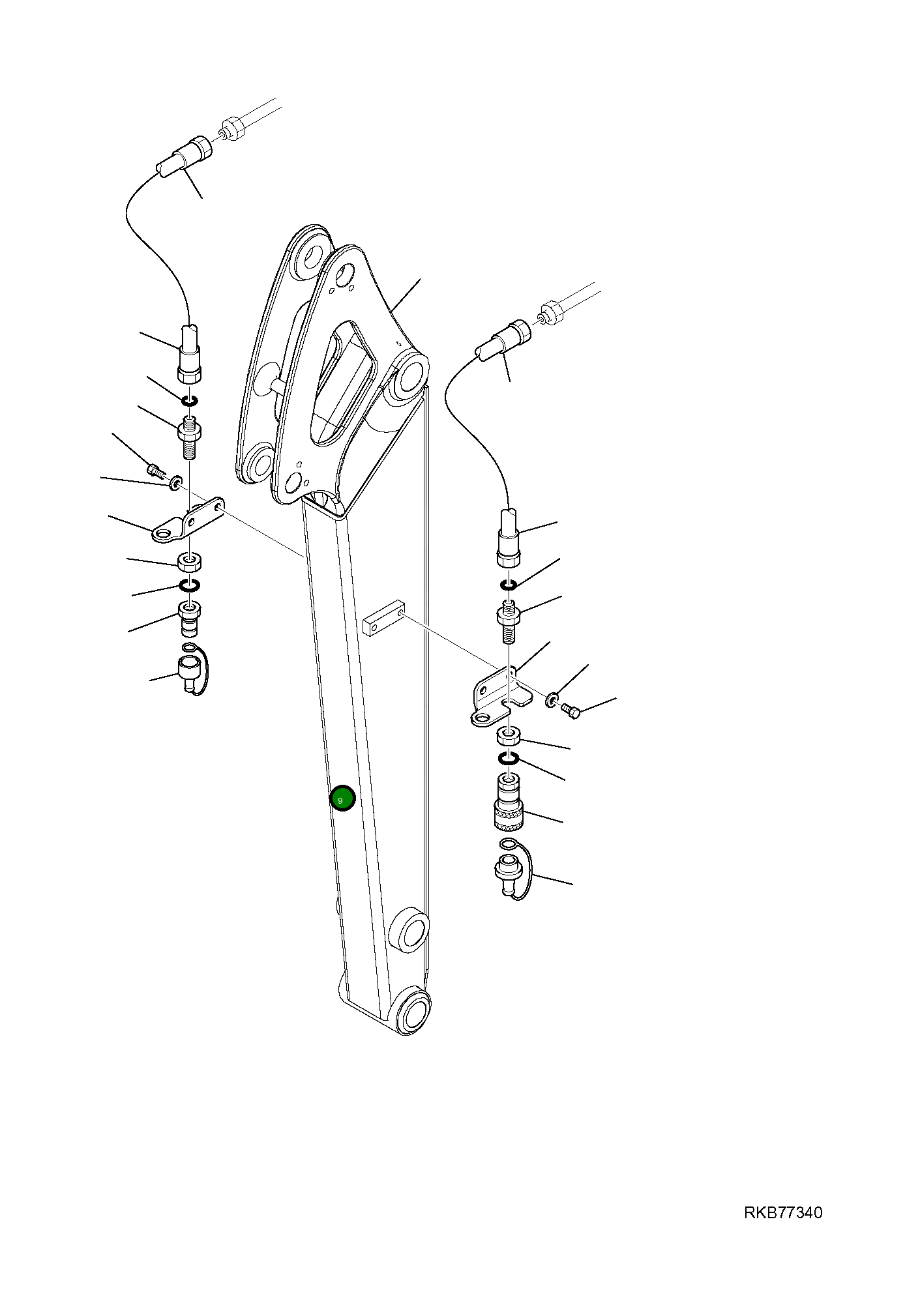 Быстроразъёмное соединение 200362270 Komatsu