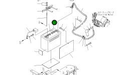 Аккумулятор WET 22K-06-28110 Komatsu