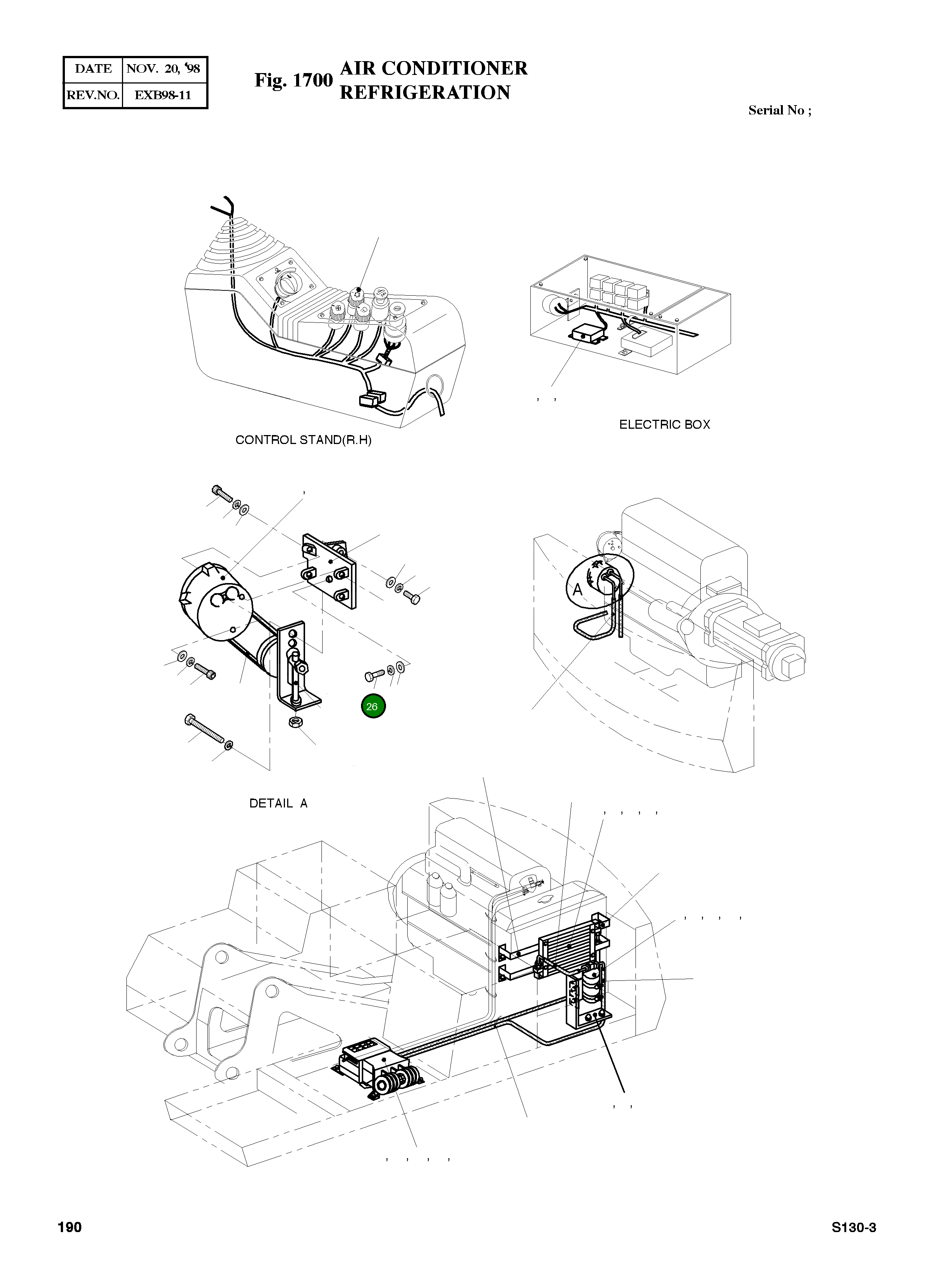 Болт M10X1.5X35 S0712373 Komatsu