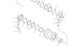 Вал 209-30-14320 Komatsu