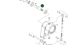 Вал 8295-70-1131 Komatsu