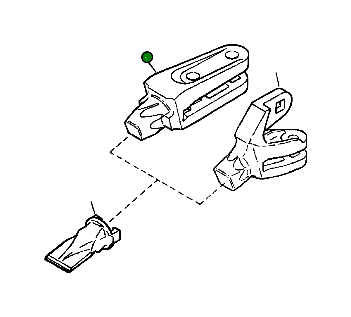 Адаптер 419-847-A140 Komatsu